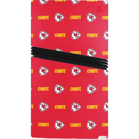 NFL Kansas City Chiefs Blitz Series PS5 Pro Console Skin