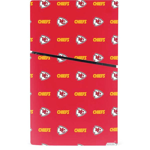 NFL Kansas City Chiefs Blitz Series PS5 Slim Digital Edition Console Skin