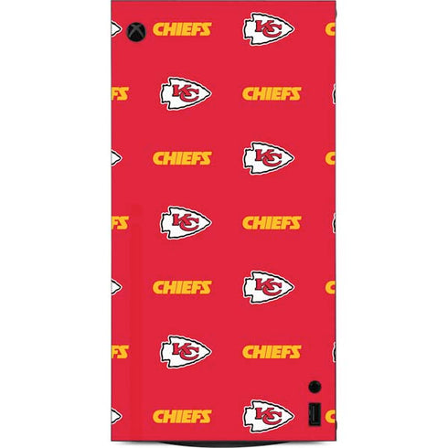 NFL Kansas City Chiefs Blitz Series XBox Series X Digital Edition Console Skin