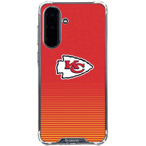 NFL Kansas City Chiefs Breakaway Galaxy A36 5G Clear Case