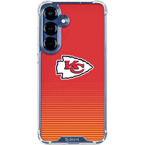 NFL Kansas City Chiefs Breakaway Galaxy S25 Plus Clear Case