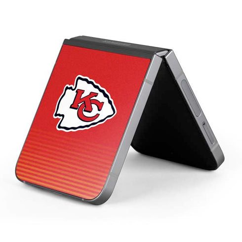 NFL Kansas City Chiefs Breakaway Galaxy Z Flip6 Skin
