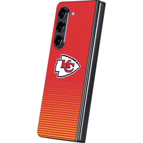 NFL Kansas City Chiefs Breakaway Galaxy Z Fold5 5G Skin