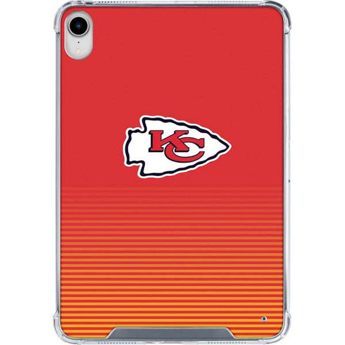 NFL Kansas City Chiefs Breakaway iPad 11th Gen (2025) Clear Case