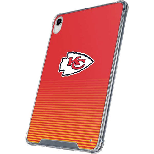 NFL Kansas City Chiefs Breakaway iPad 11th Gen (2025) Clear Case