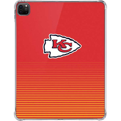 NFL Kansas City Chiefs Breakaway iPad Pro 11in (2024) Clear Case