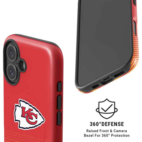 NFL Kansas City Chiefs Breakaway iPhone 16 Magsafe Impact Case