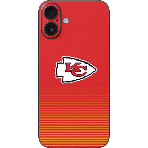 NFL Kansas City Chiefs Breakaway iPhone 16 Plus Skin