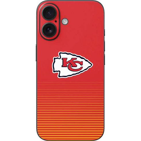 NFL Kansas City Chiefs Breakaway iPhone 16 Skin