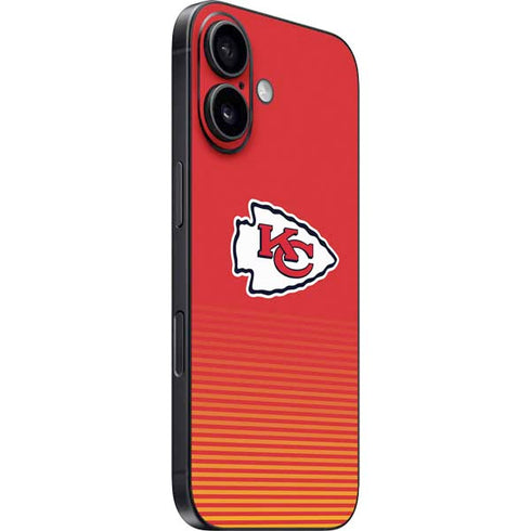 NFL Kansas City Chiefs Breakaway iPhone 16 Skin