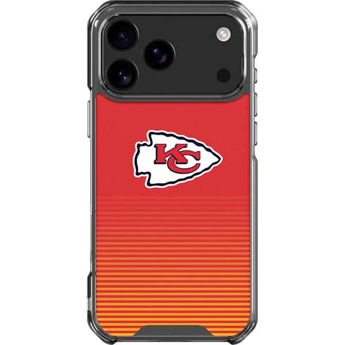 NFL Kansas City Chiefs Breakaway iPhone 18 Pro Max Clear Case