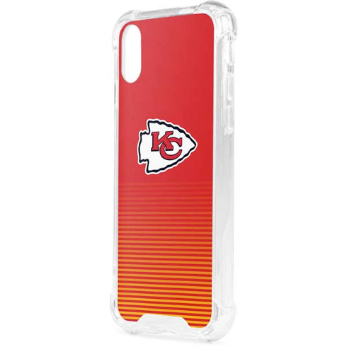 NFL Kansas City Chiefs Breakaway iPhone XS Clear Case