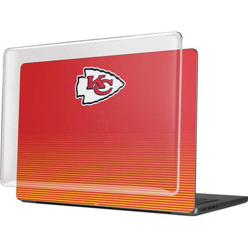 NFL Kansas City Chiefs Breakaway MacBook Pro 14in (2021-24) Case plus Skin