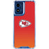 NFL Kansas City Chiefs Breakaway Moto G 5G (2024) Clear Case