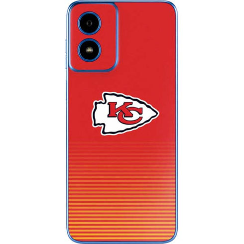 NFL Kansas City Chiefs Breakaway Moto G Play 4G (2024) Skin