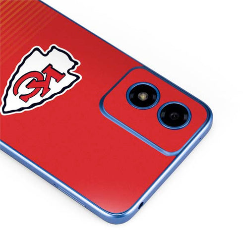 NFL Kansas City Chiefs Breakaway Moto G Play 4G (2024) Skin