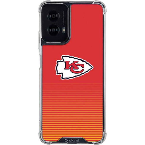 NFL Kansas City Chiefs Breakaway Moto G Power 5G (2024) Clear Case