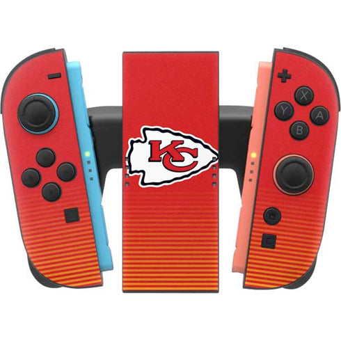 NFL Kansas City Chiefs Breakaway Nintendo Switch 2 (2025) Joy-Con Controller Skin