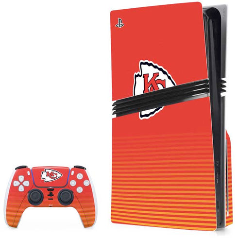 NFL Kansas City Chiefs Breakaway PS5 Pro Disk Bundle Skin