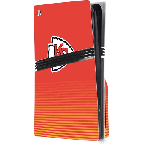 NFL Kansas City Chiefs Breakaway PS5 Pro Disk Console Skin