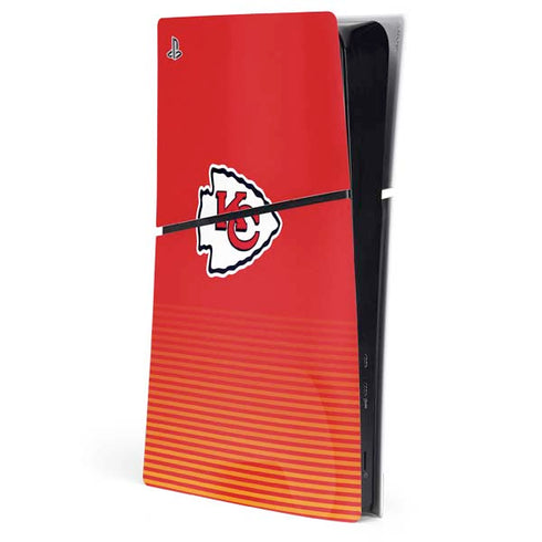 NFL Kansas City Chiefs Breakaway PS5 Slim Digital Edition Console Skin