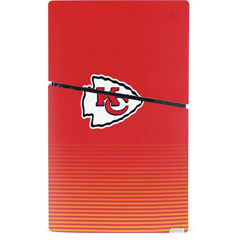 NFL Kansas City Chiefs Breakaway PS5 Slim Digital Edition Console Skin