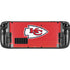 NFL Kansas City Chiefs Breakaway Steam Deck Handheld Gaming Computer Skin