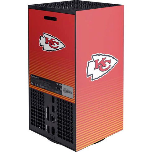 NFL Kansas City Chiefs Breakaway XBox Series X Digital Edition Console Skin