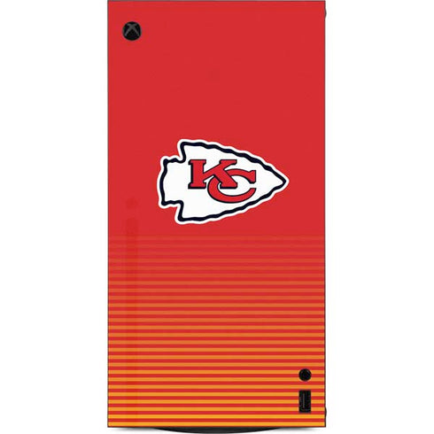 NFL Kansas City Chiefs Breakaway XBox Series X Digital Edition Console Skin