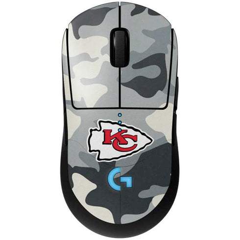 NFL Kansas City Chiefs Camo G Pro Wireless Gaming Mouse Skin