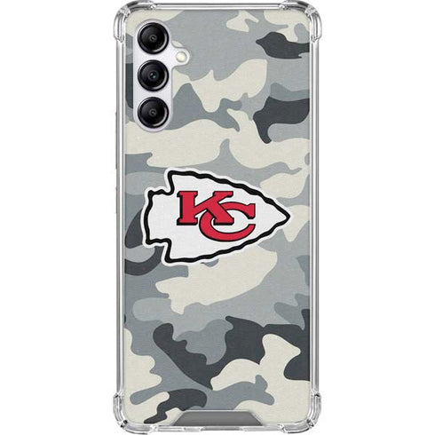 NFL Kansas City Chiefs Camo Gabb Phone 4 Clear Case