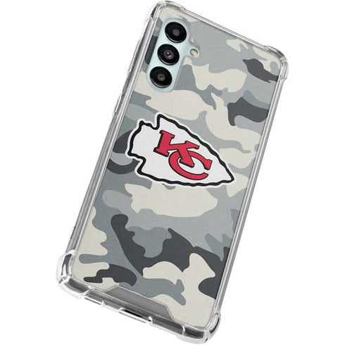 NFL Kansas City Chiefs Camo Galaxy A16 5G Clear Case