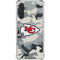 NFL Kansas City Chiefs Camo Galaxy A17 Clear Case