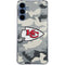 NFL Kansas City Chiefs Camo Galaxy A35 5G Clear Case