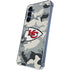 NFL Kansas City Chiefs Camo Galaxy A35 5G Clear Case