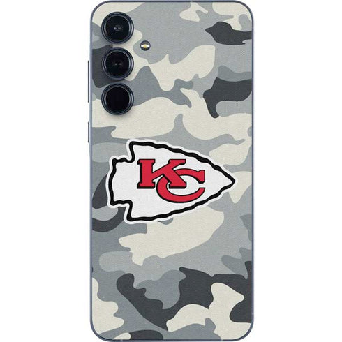 NFL Kansas City Chiefs Camo Galaxy A36 5G Skin