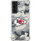 NFL Kansas City Chiefs Camo Galaxy S22 Clear Case