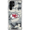 NFL Kansas City Chiefs Camo Galaxy S23 Ultra Clear Case