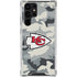 NFL Kansas City Chiefs Camo Galaxy S23 Ultra Clear Case