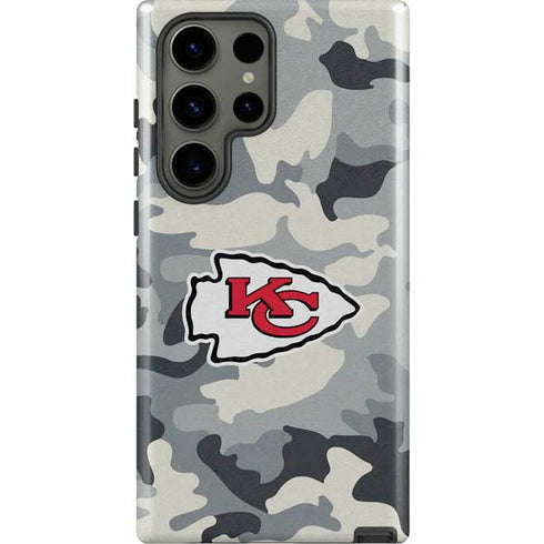 NFL Kansas City Chiefs Camo Galaxy S23 Ultra Pro Case