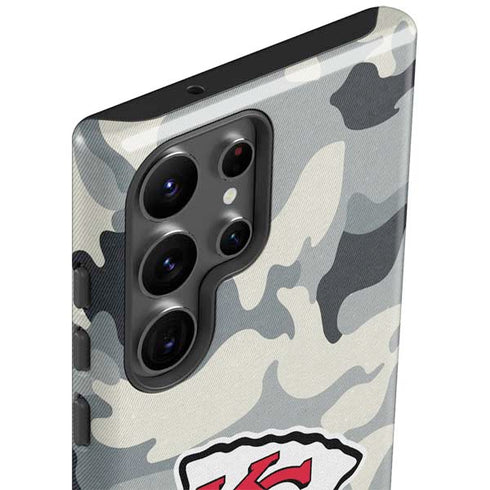 NFL Kansas City Chiefs Camo Galaxy S23 Ultra Pro Case
