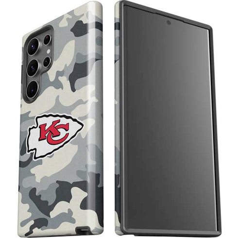 NFL Kansas City Chiefs Camo Galaxy S23 Ultra Pro Case