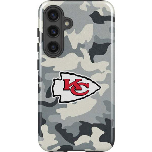 NFL Kansas City Chiefs Camo Galaxy S25 Impact Case