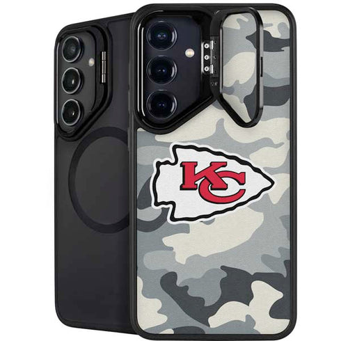 NFL Kansas City Chiefs Camo Galaxy S24 Kickstand Case