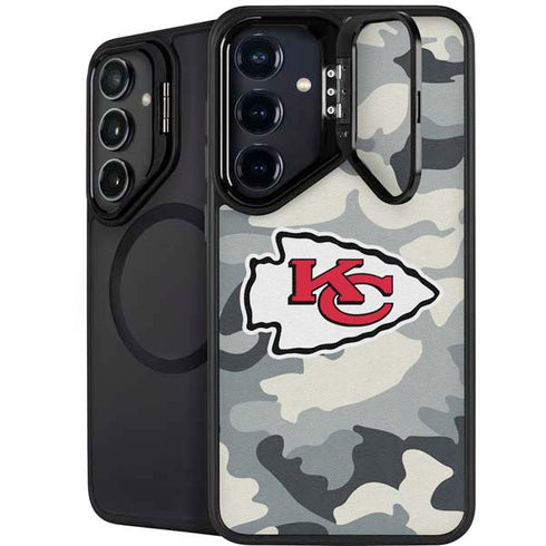 NFL Kansas City Chiefs Camo Galaxy S25 Plus Kickstand Case