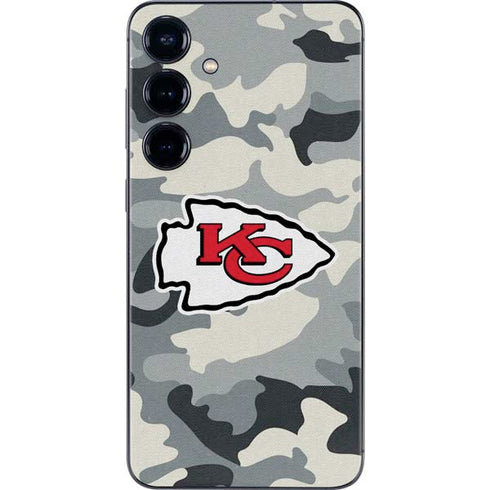 NFL Kansas City Chiefs Camo Galaxy S25 Plus Skin