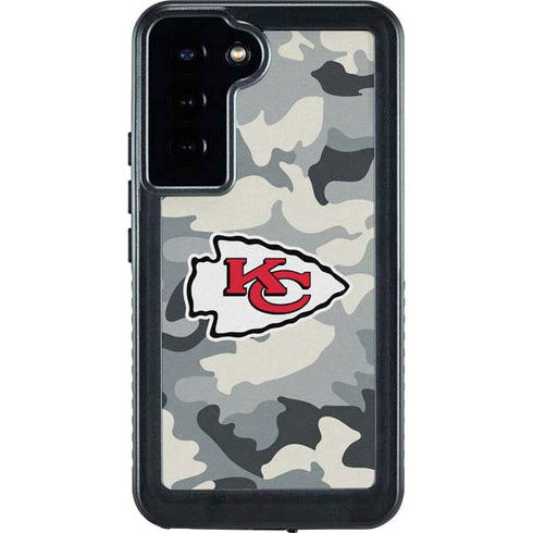 NFL Kansas City Chiefs Camo Galaxy S24 Plus Waterproof Case