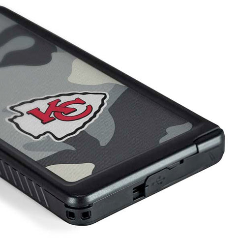 NFL Kansas City Chiefs Camo Galaxy S24 Ultra Waterproof Case