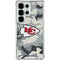 NFL Kansas City Chiefs Camo Galaxy S25 Ultra Clear Case