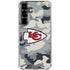NFL Kansas City Chiefs Camo Galaxy S26 Clear Case